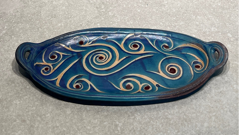 Pottery Plate - Sign