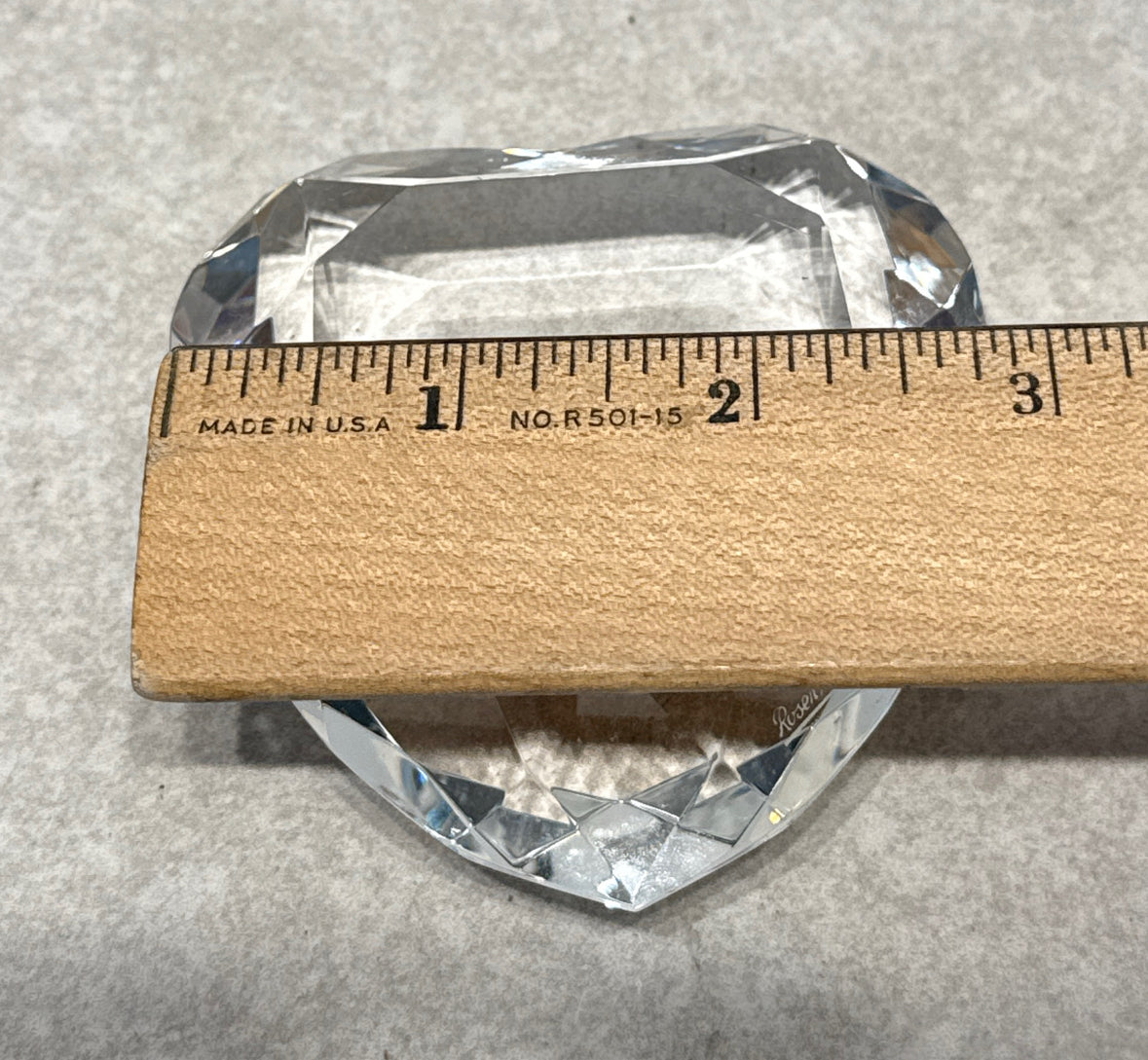 Rosenthal Heart Paperweight