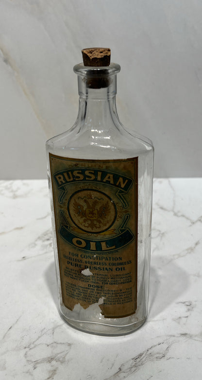 Russian Oil Bottle