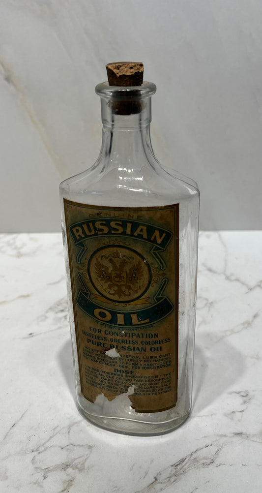 Russian Oil Bottle