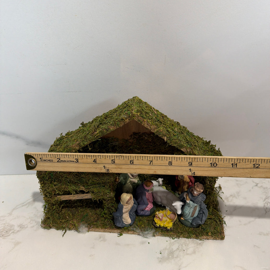 Nativty Scene With Creche