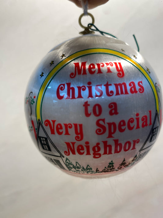 Vintage Neighbor Ornament