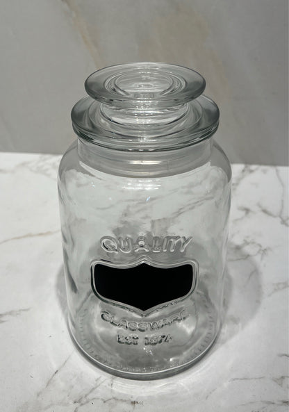 Covered jar