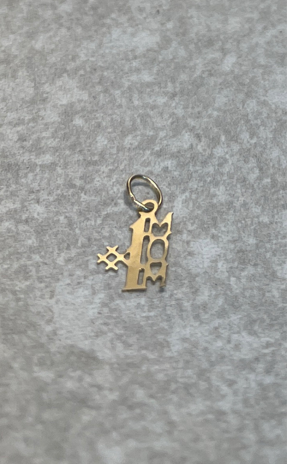 14K Mom Charm