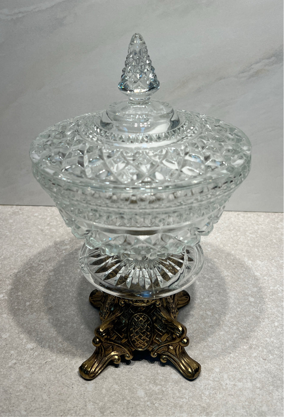 Covered Candy Dish