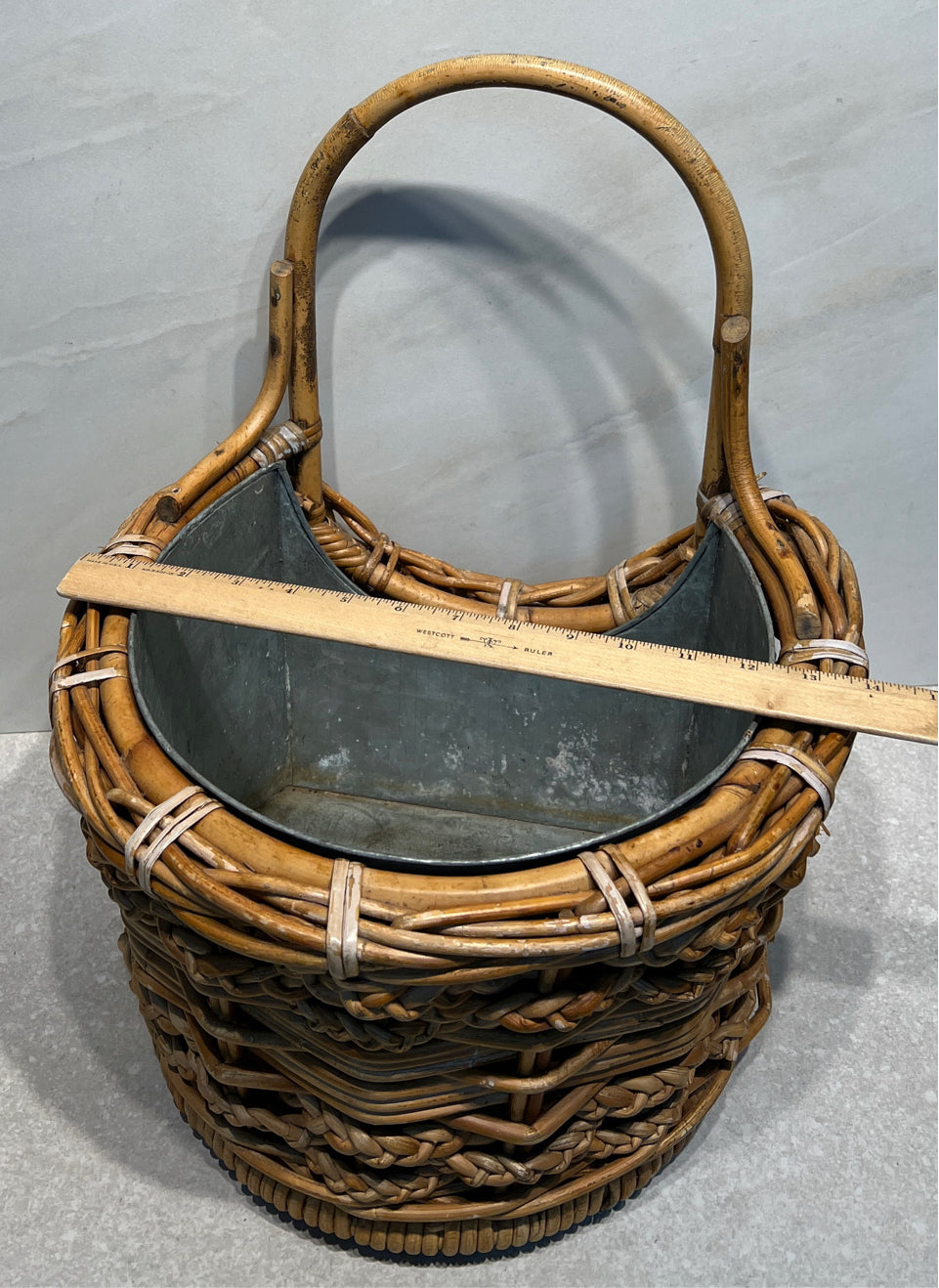 Basket with Metal Insert