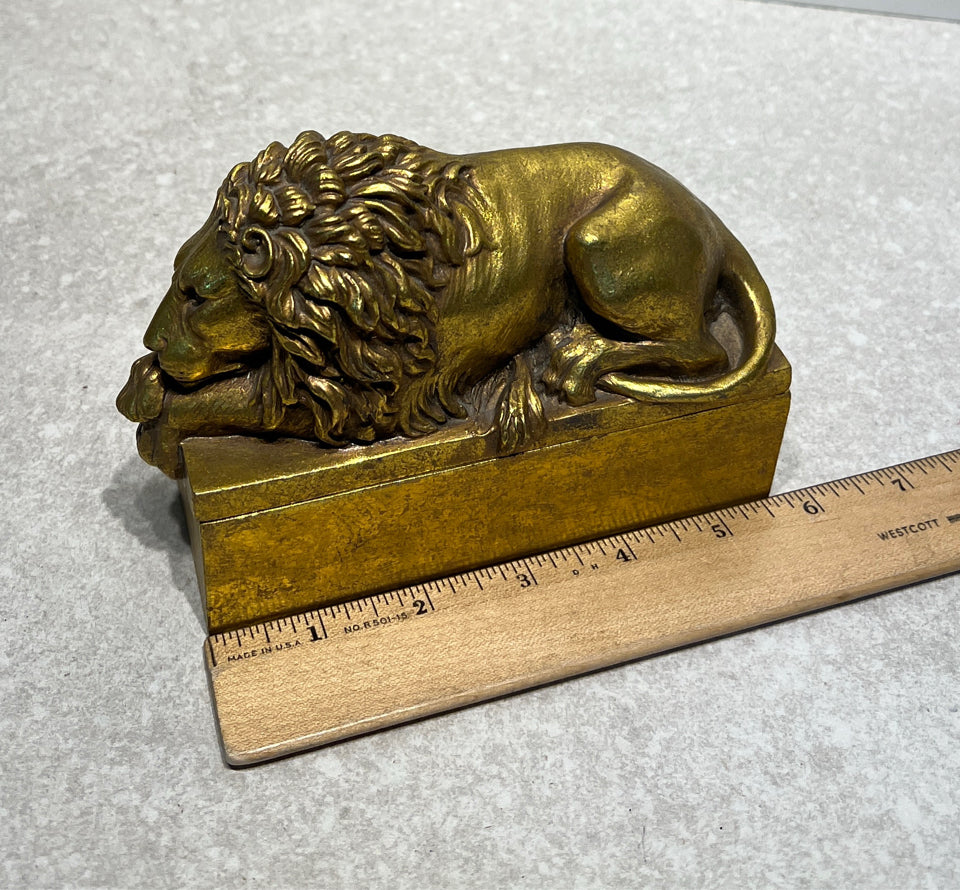 Lion Covered Box