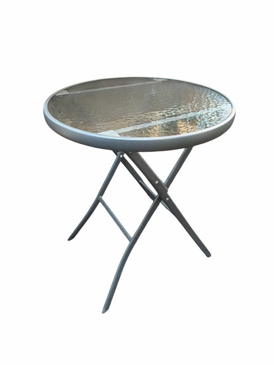 Glass Top Outdoor Table