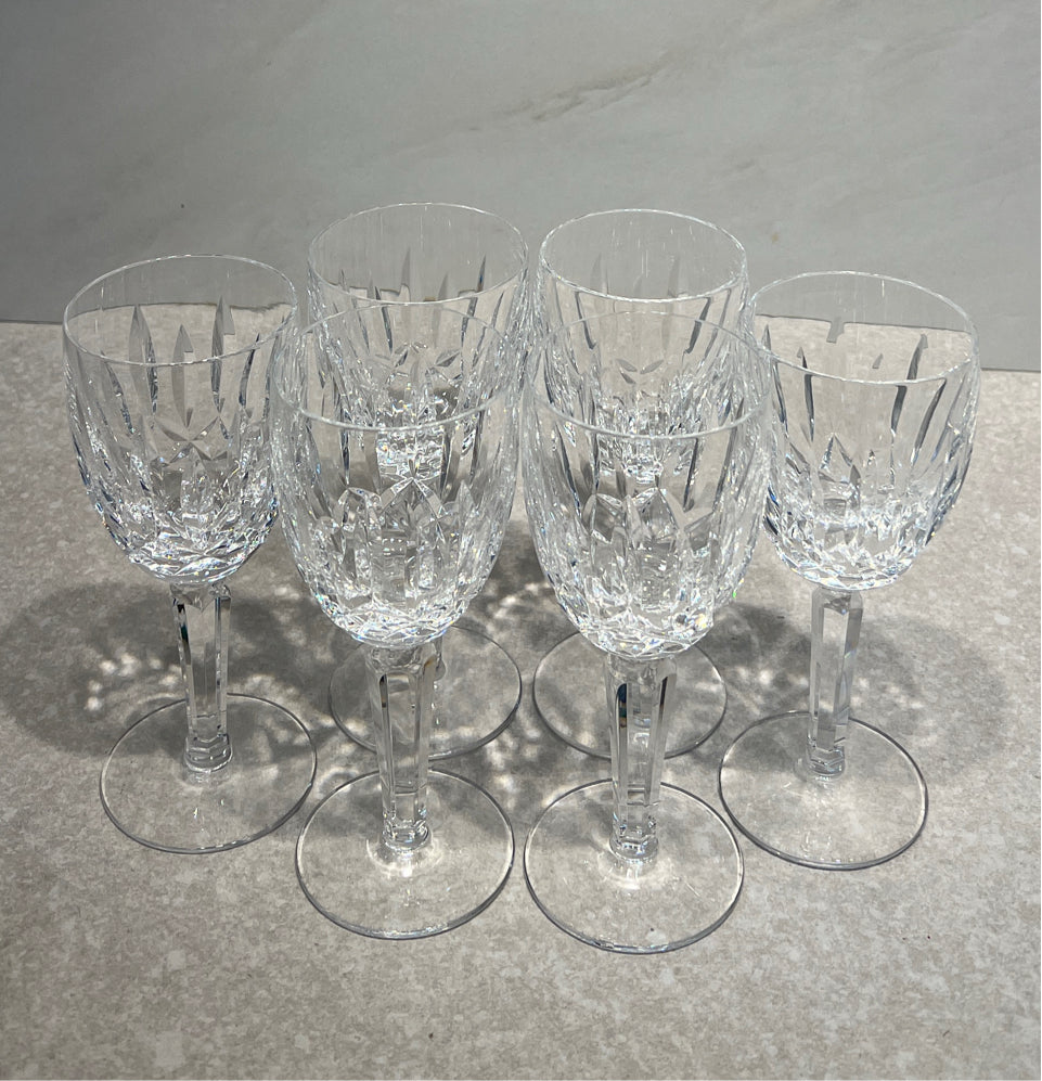 Set of 6 Waterford Glasses