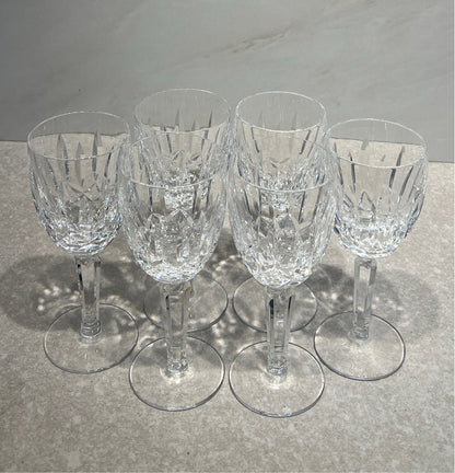 Set of 6 Waterford Glasses
