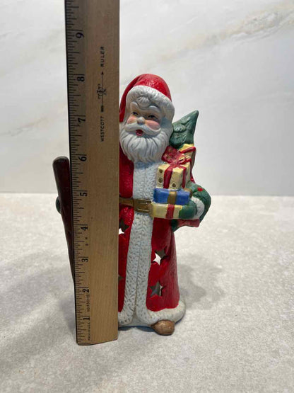 Santa Candleholder