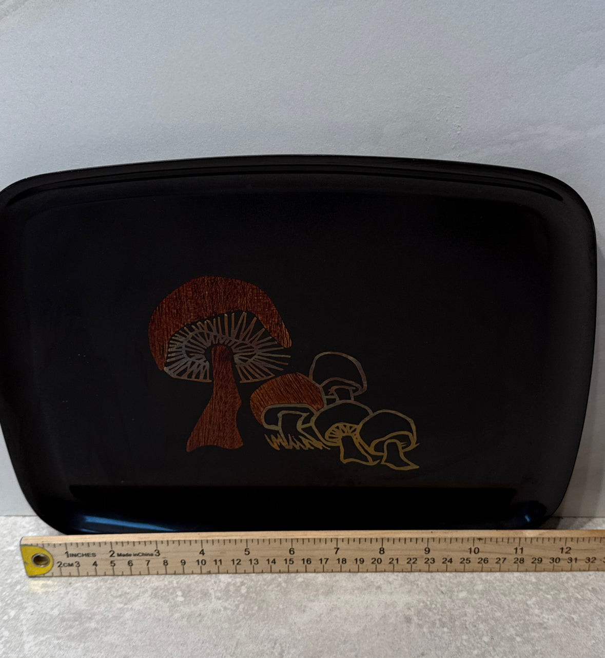 Couroc MCM Mushroom Tray