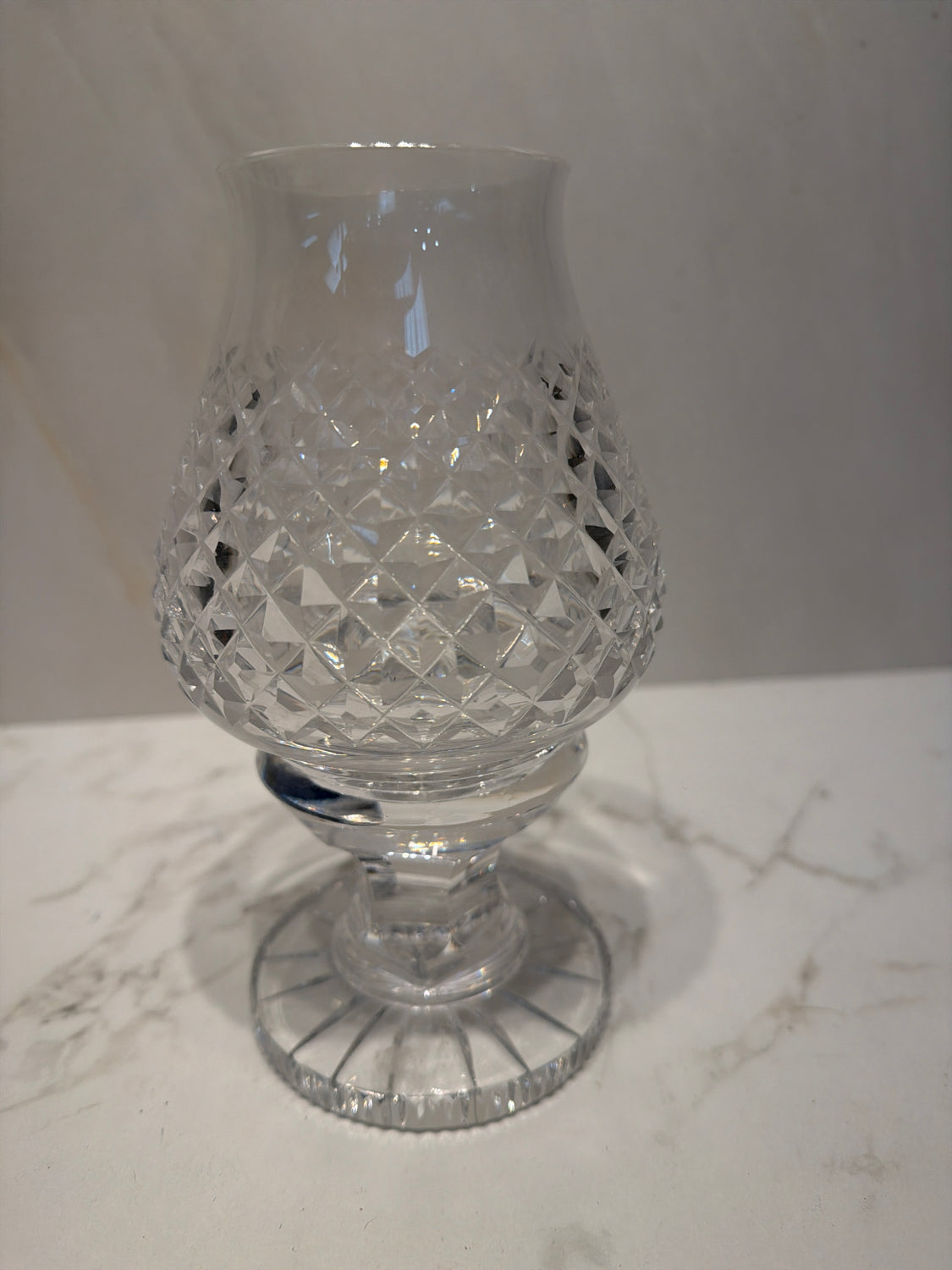 Alana Waterford 2-Piece Hurricane Lamp