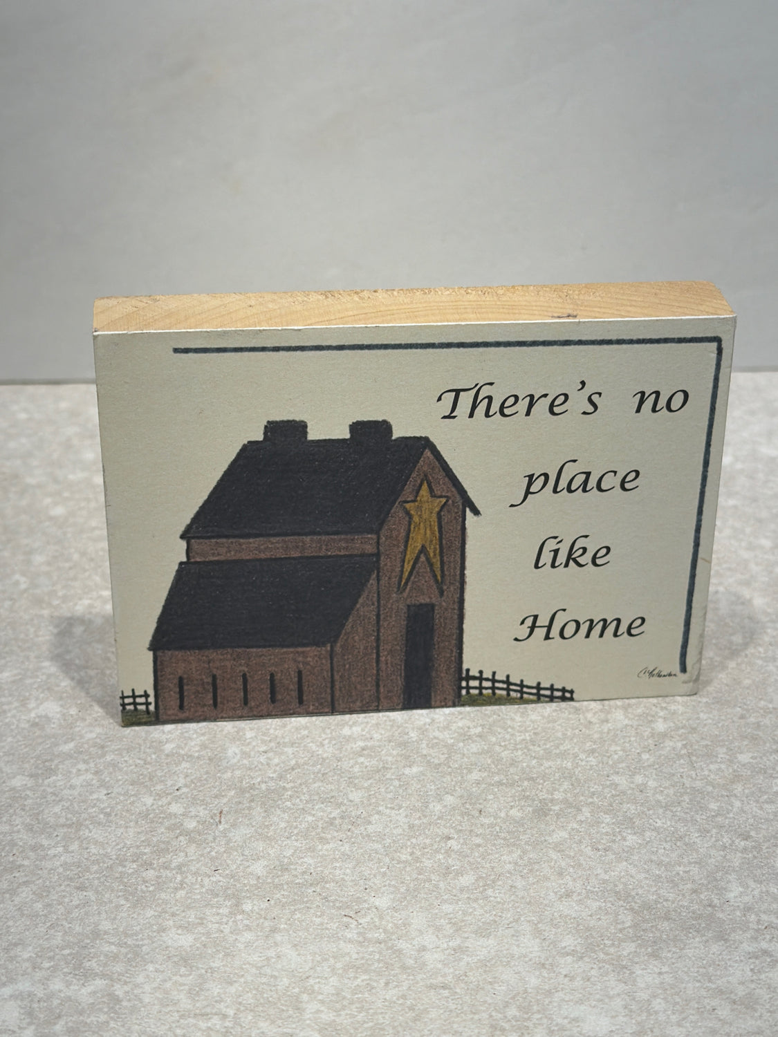 Wooden Sign