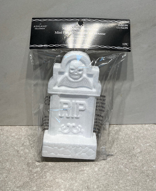 Mini Foam Tombstone