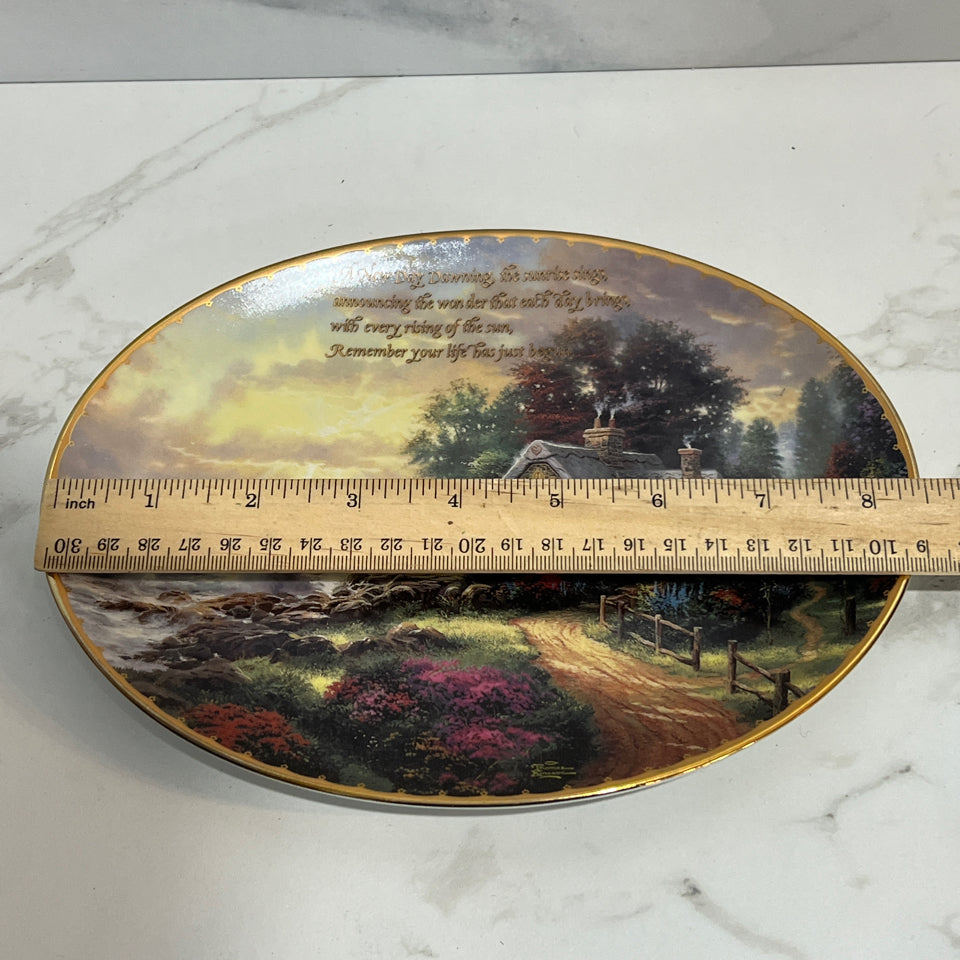 Thomas Kinkade Plate