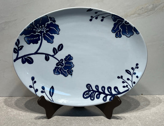 Blue & White Platter