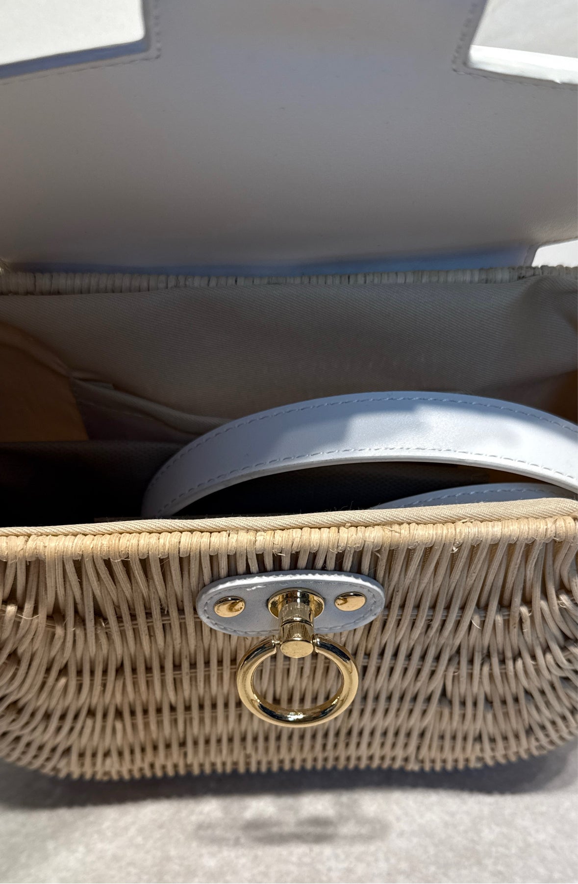 Kontessa Wicker Handbag