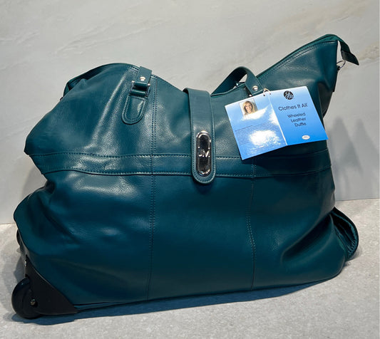 Joy Mangano Leather Duffle