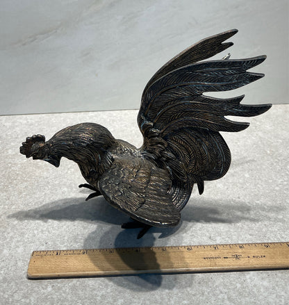 Pair Of Fighting Roosters