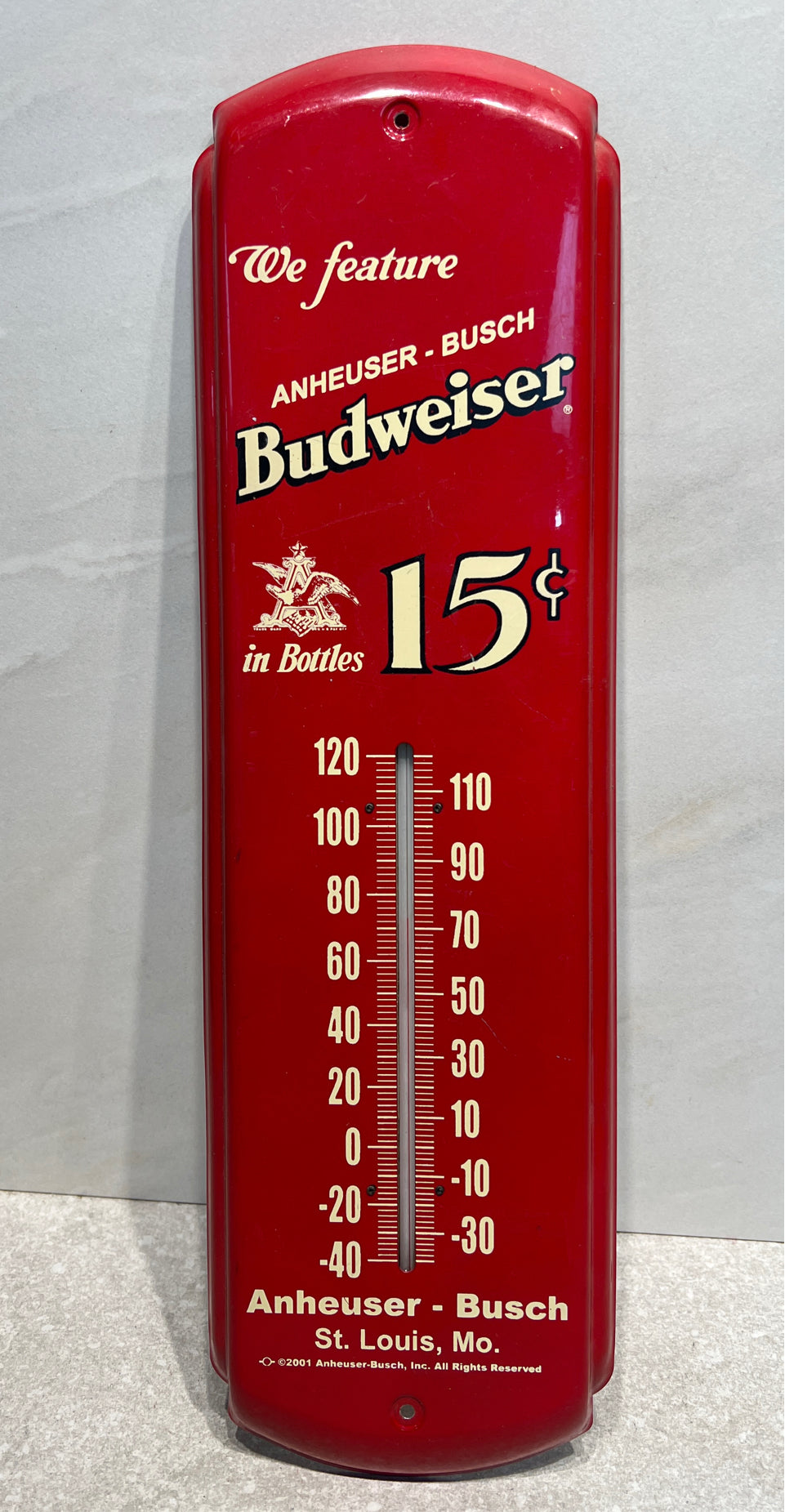 Budwesiser Thermometer