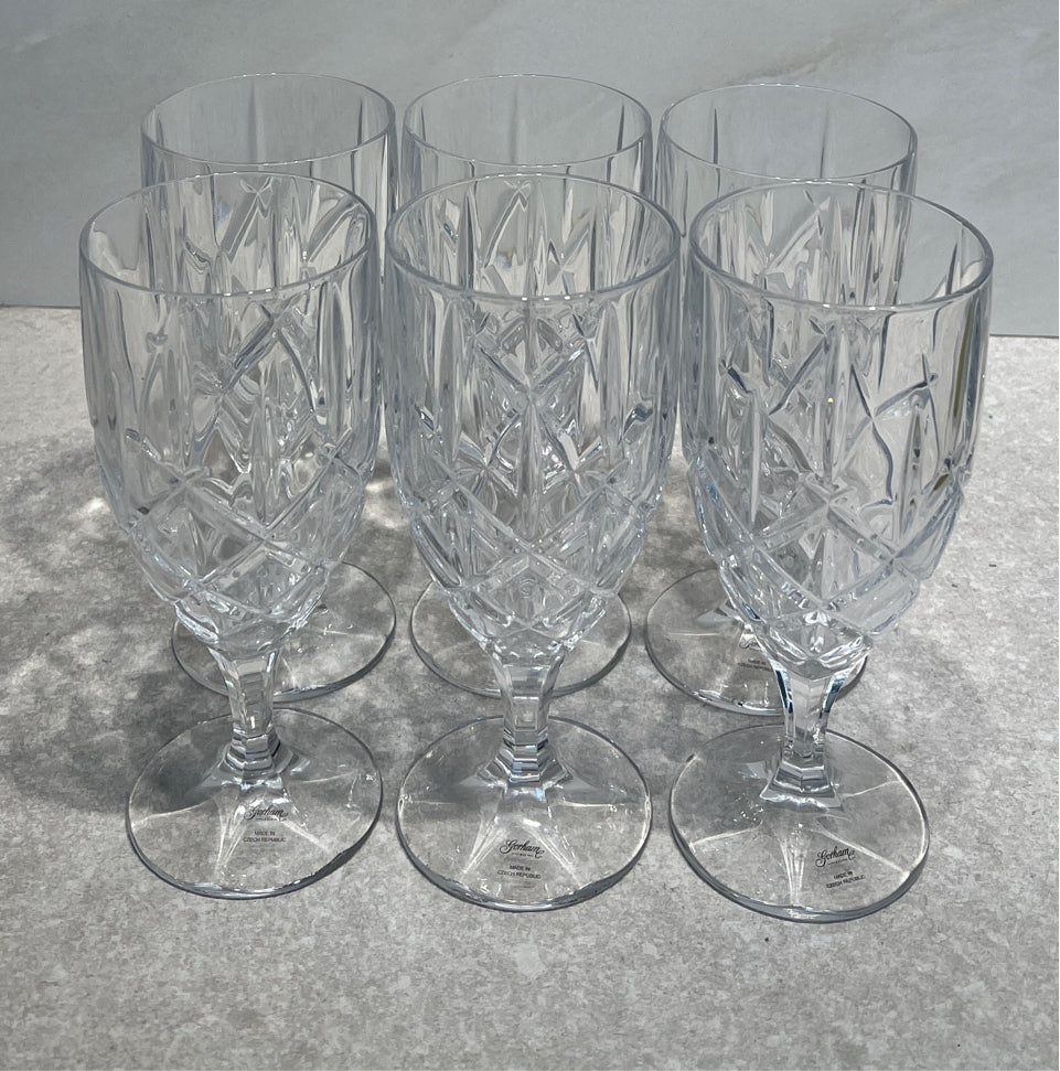 Set of 6 Gorham  Glasses