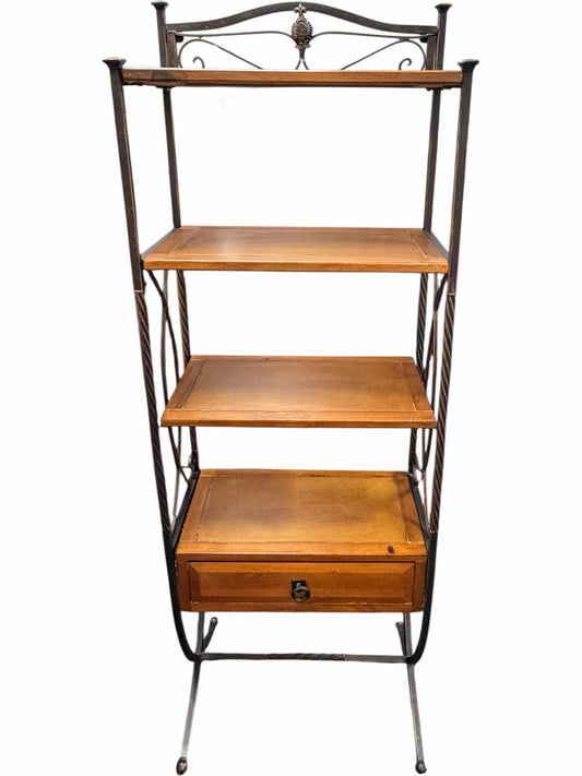 Metal & Wood Shelf