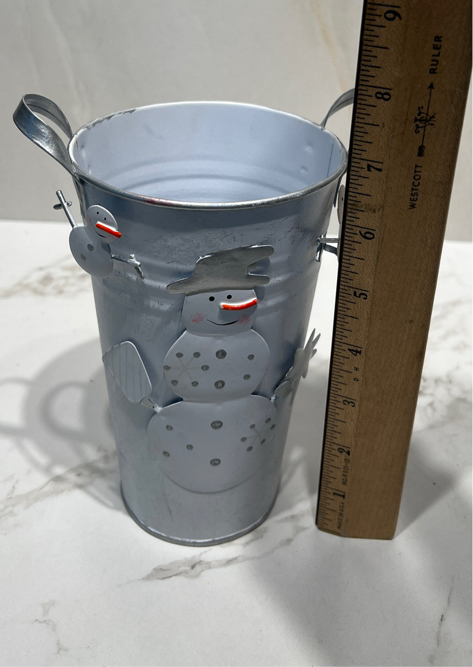 Snowman Bucket