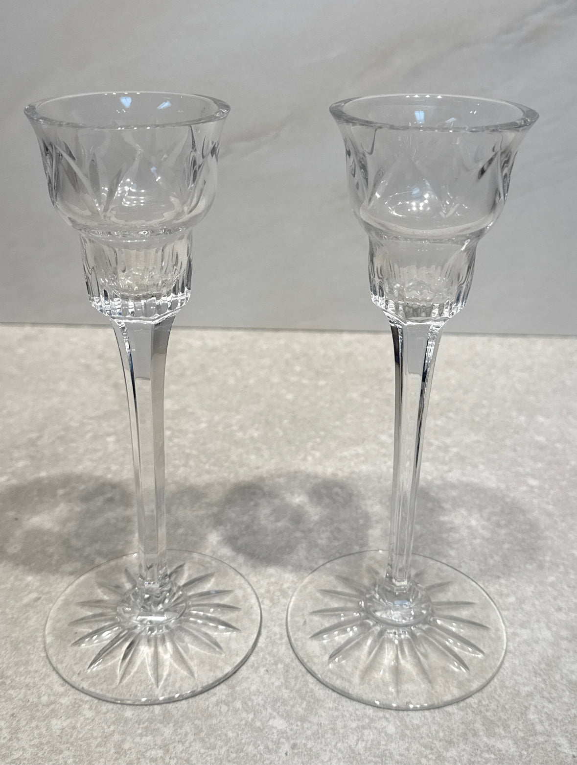 Set of 2 waterford Candleholders