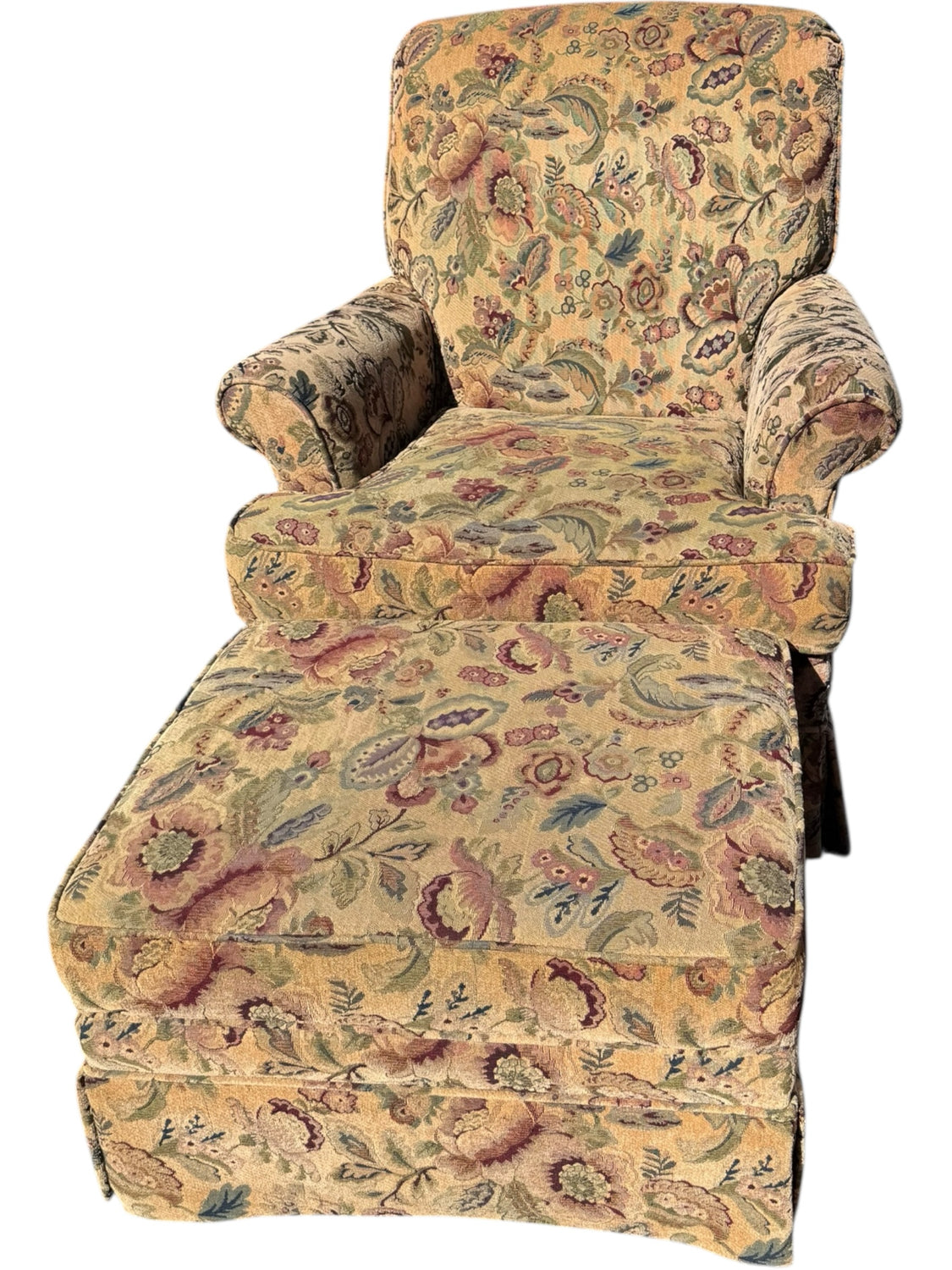 Flexsteel Chair And Ottoman