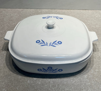 Covered Corning Ware Casserole