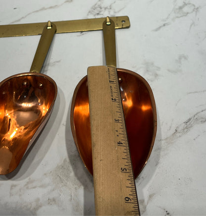 Set of Copper Spoons