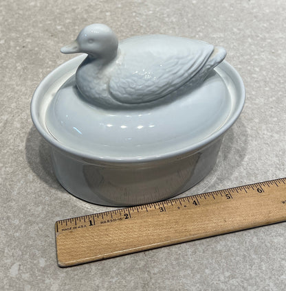 Covered Duck Bowl
