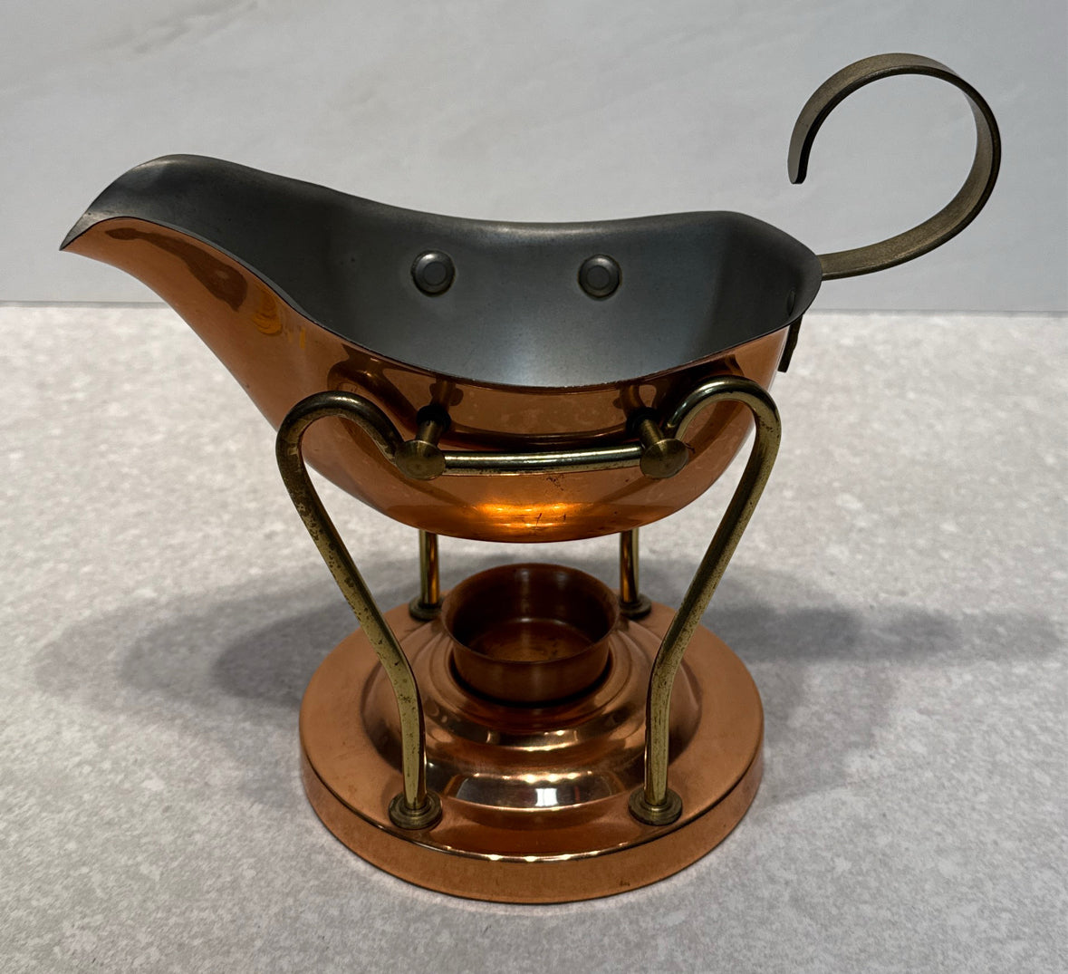 Copper Gravy on Stand