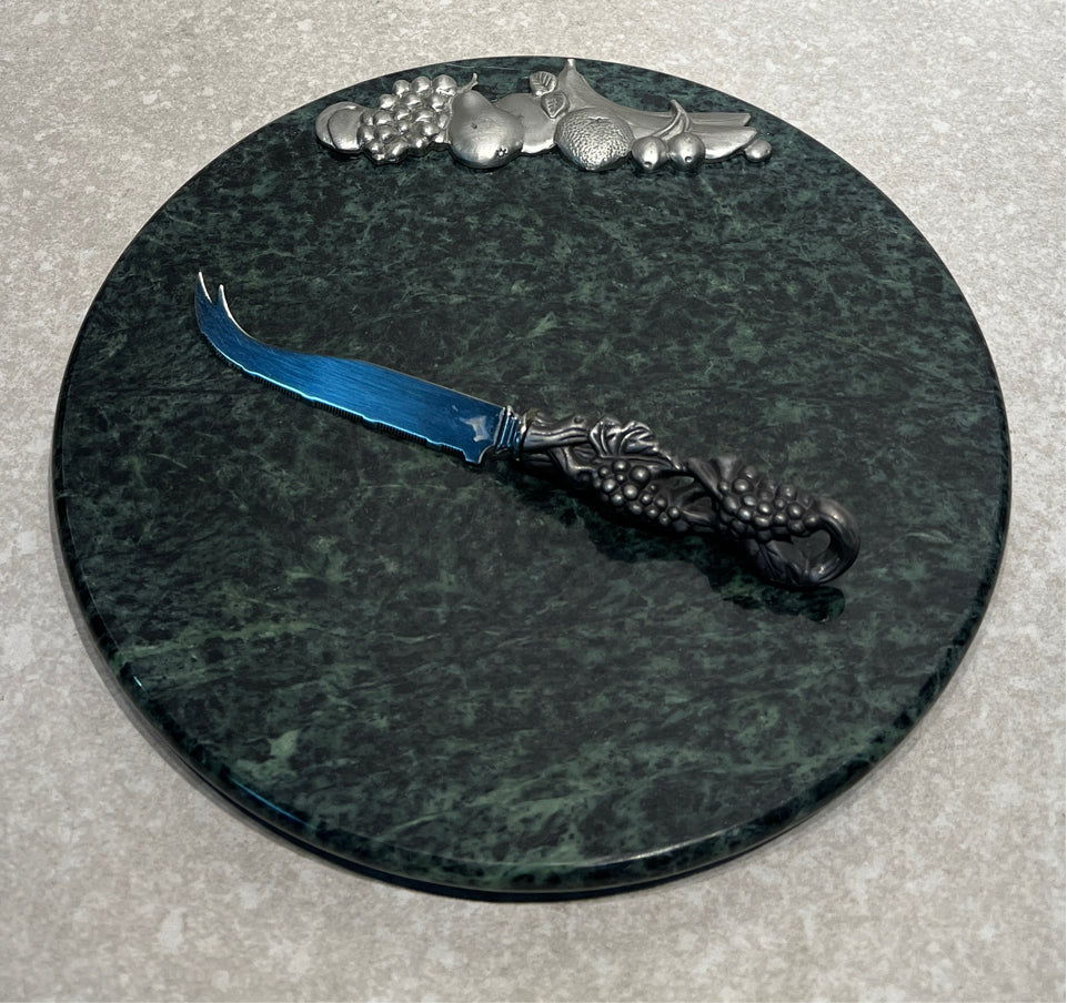 Cheese Board With Spreader