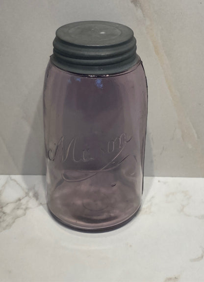 Colored Mason Jar