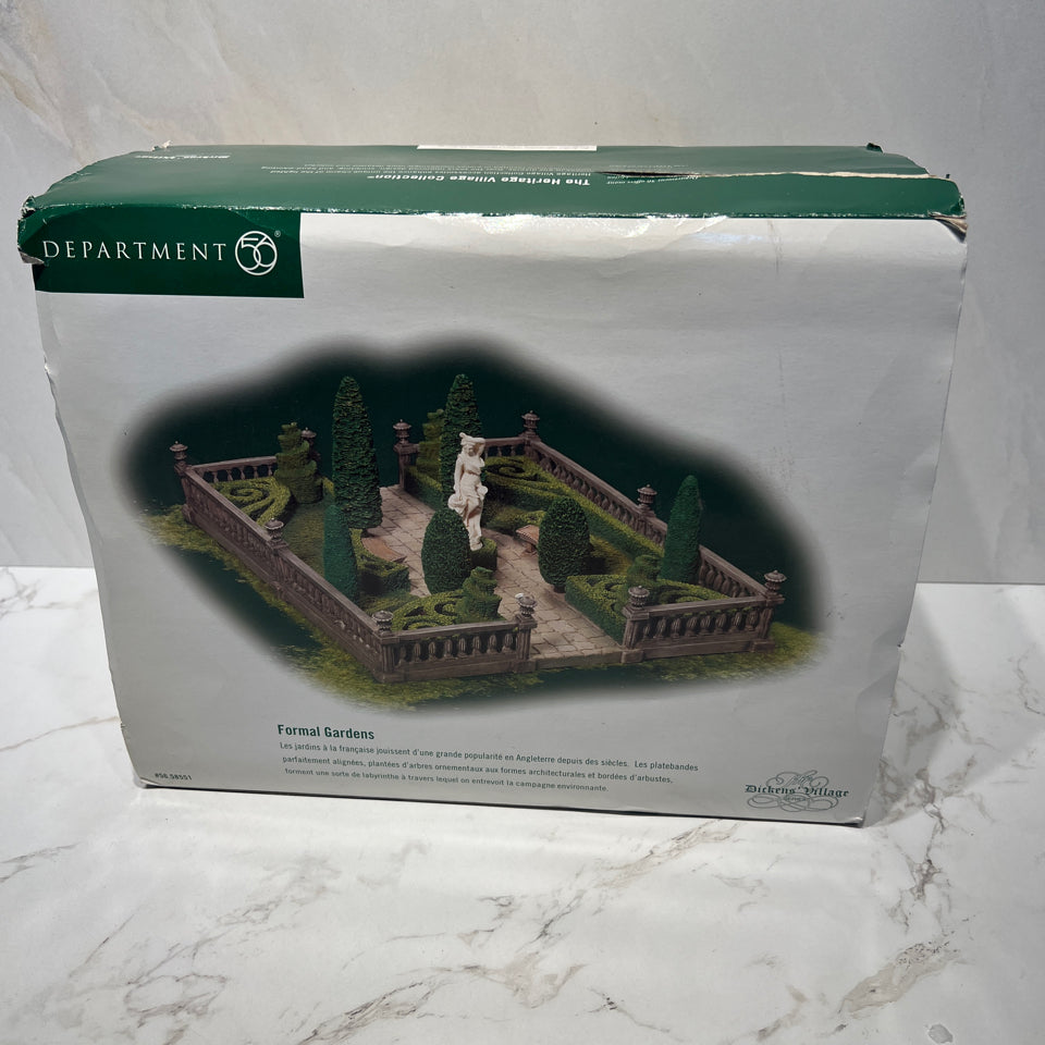 Dept. 56 Formal Gardens