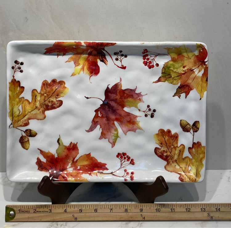 Fall Leaves Tray