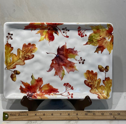 Fall Leaves Tray