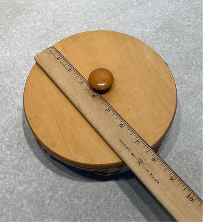 Covered Longaberger Basket