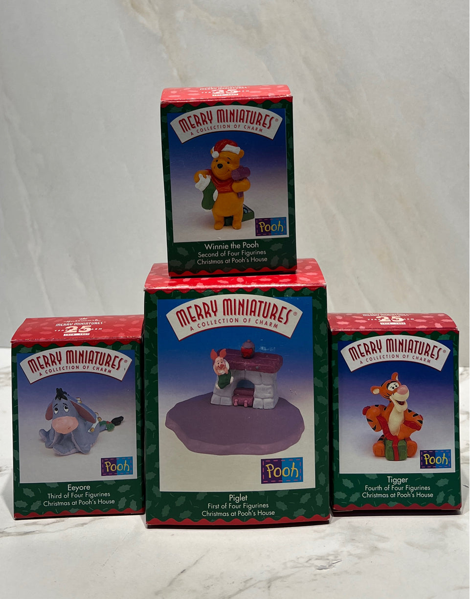 Set of 4 Hallmark Ornaments