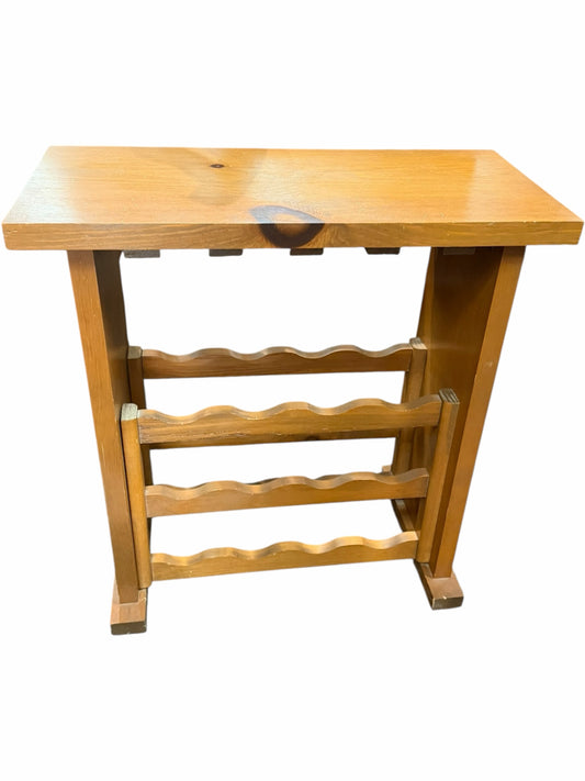 Bottle Holder Table