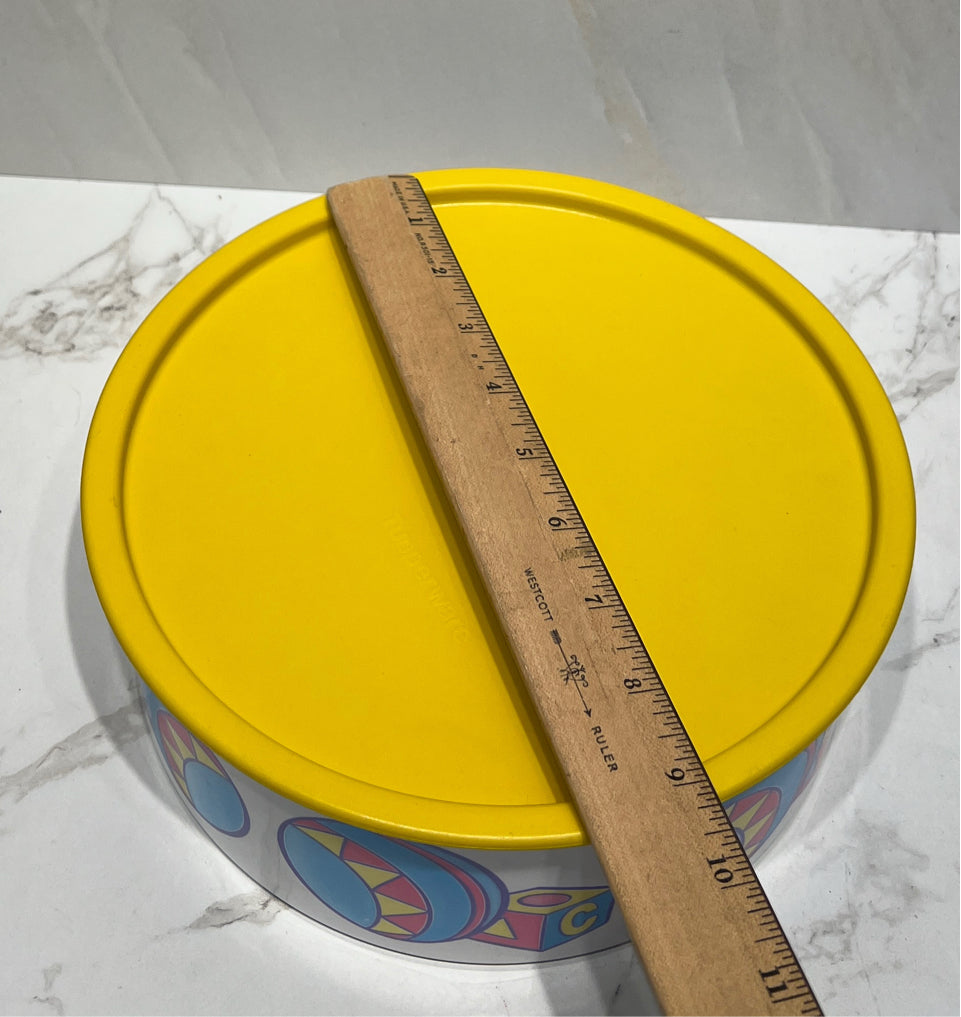 Covered Tupperware Bowl