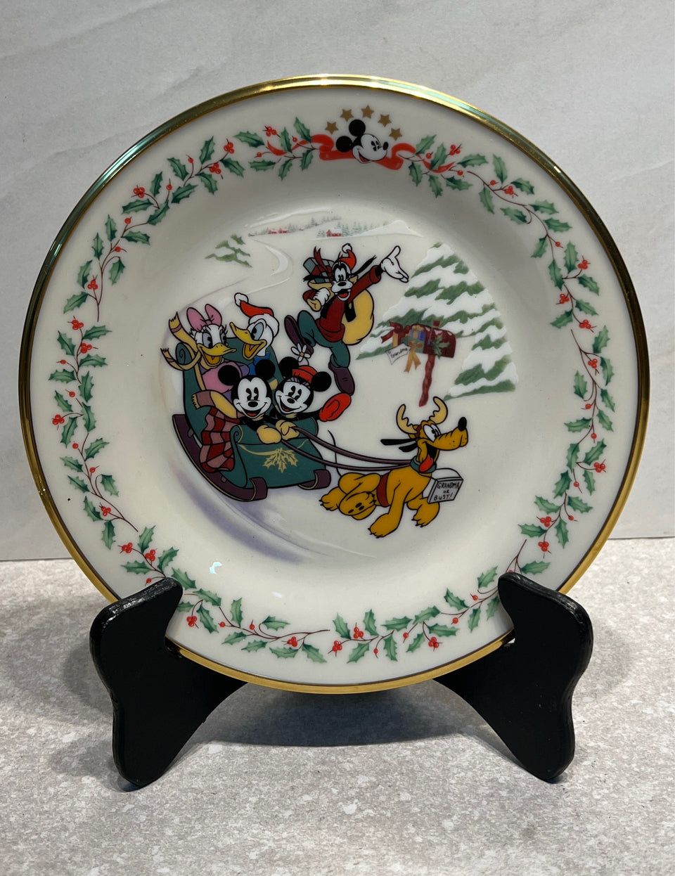 Lenox Disney Plate