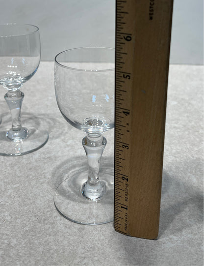 Set of 9  Baccarat Normandie Glasses