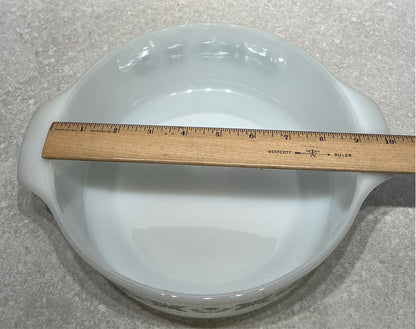 Fire King Covered Casserole