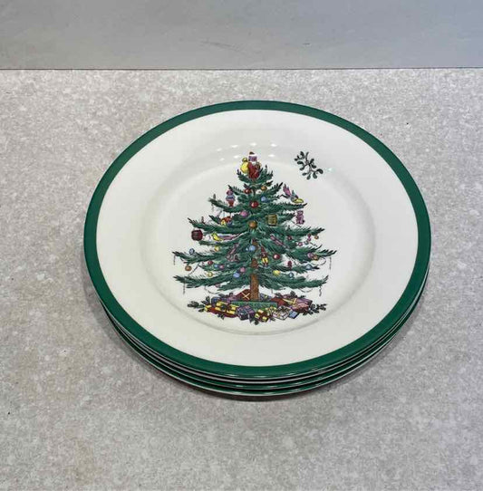 Set of 4 Spode Plates