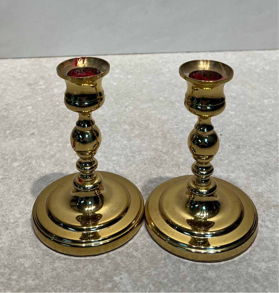 Pair of Baldwin Candleholders