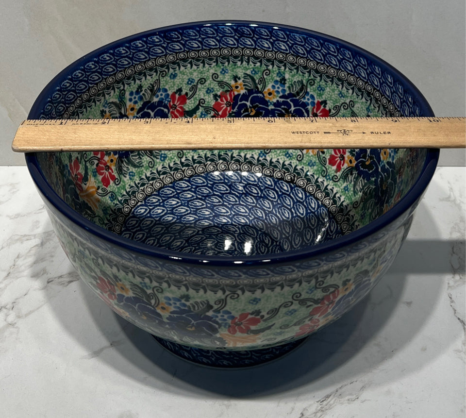 Polish Pottery Large Bowl