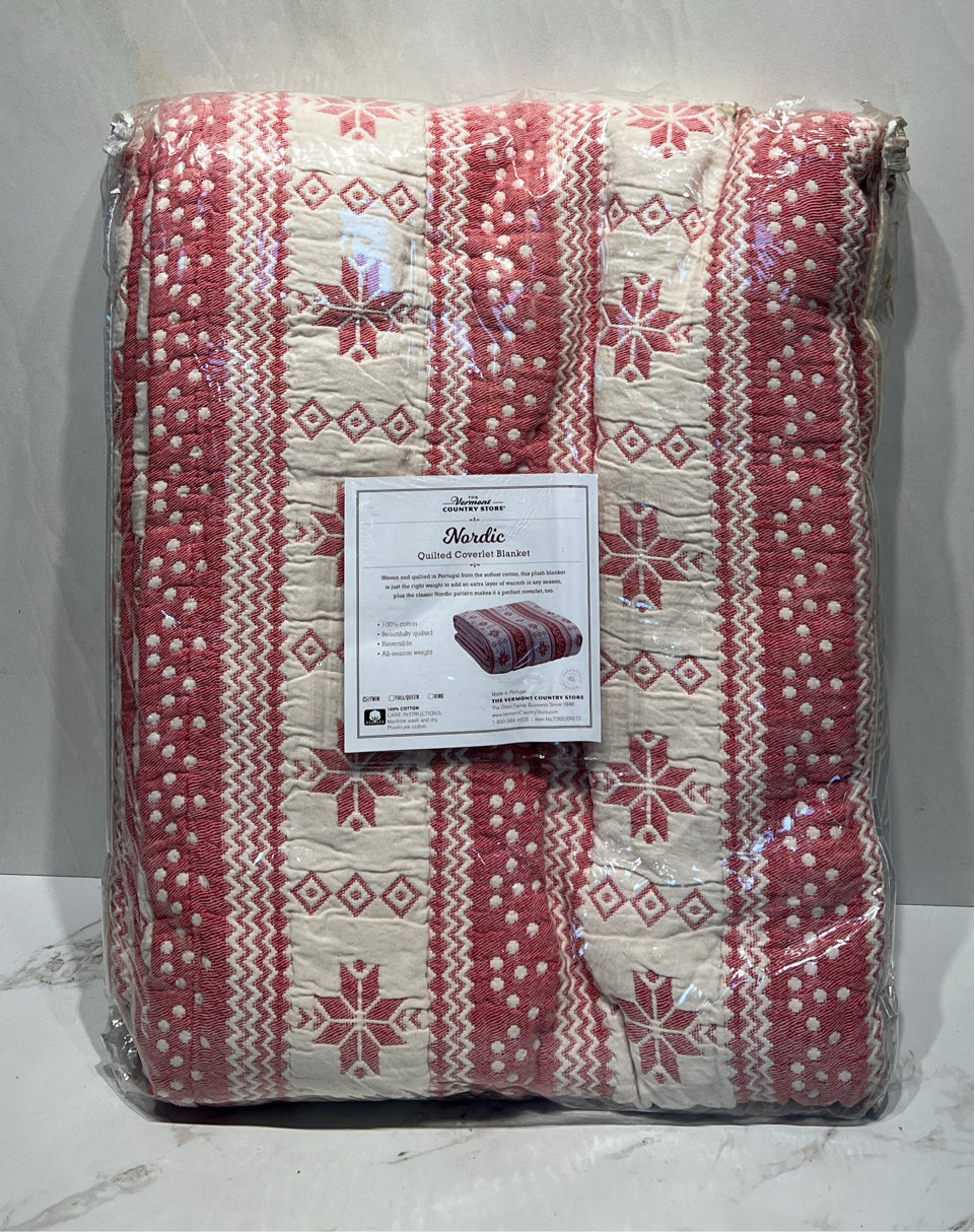 Quilted Coverlet Blanket Vermont Country Store